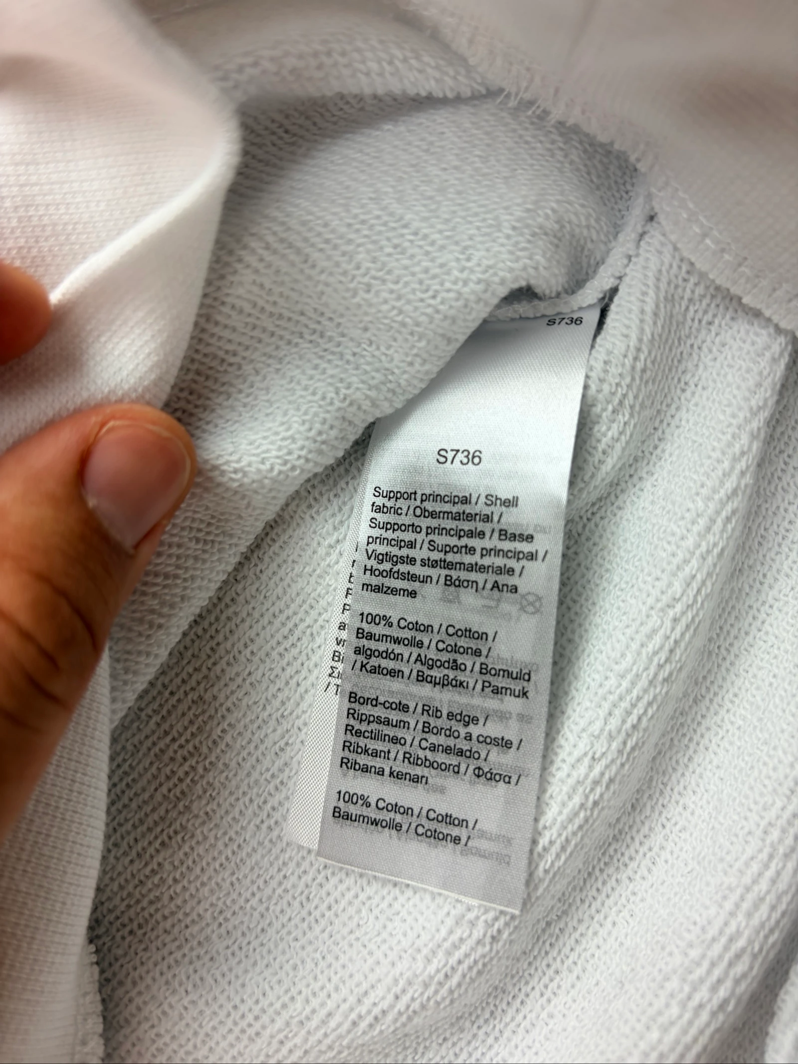 Suéter Lacoste branco 100% Algodão – Tamanho 44 – photo 7